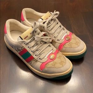 Gucci Screener leather sneaker